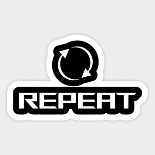 REPEAT! Sticker